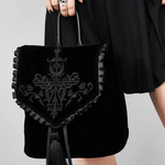 Black Goth Backpack