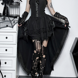 Black Gothic Corset Dress