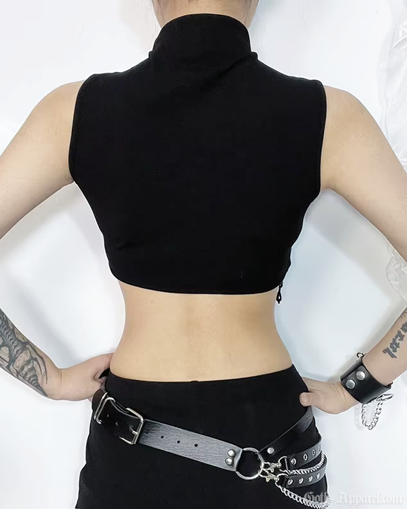 Crescent Moon Crop Top