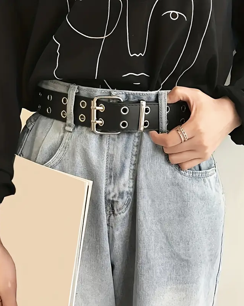 Double Eyelet Belt