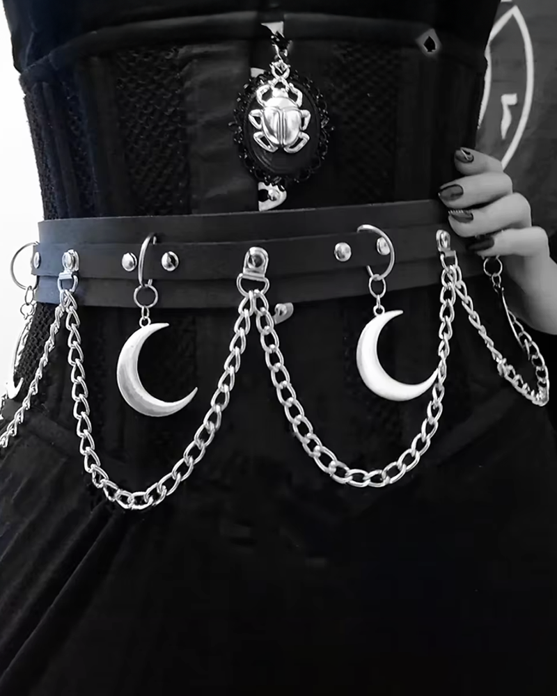 Goth Chain Belt
