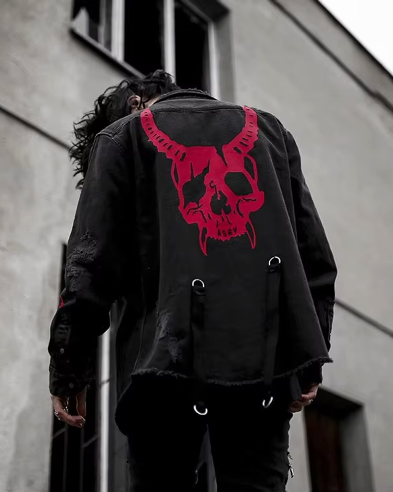 Goth Denim Jacket