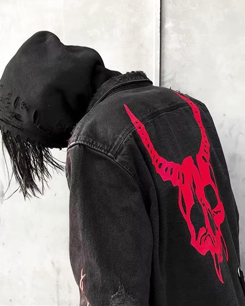 Goth Denim Jacket