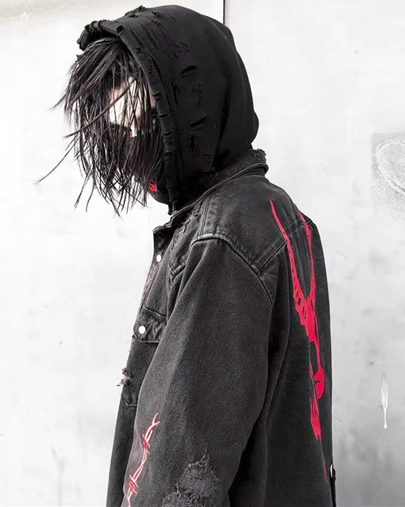 Goth Denim Jacket