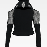 Goth Fishnet Top