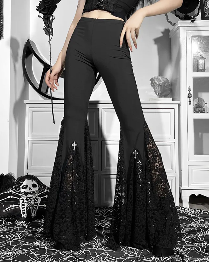 Goth Flare Pants