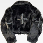 Goth Fur Jacket
