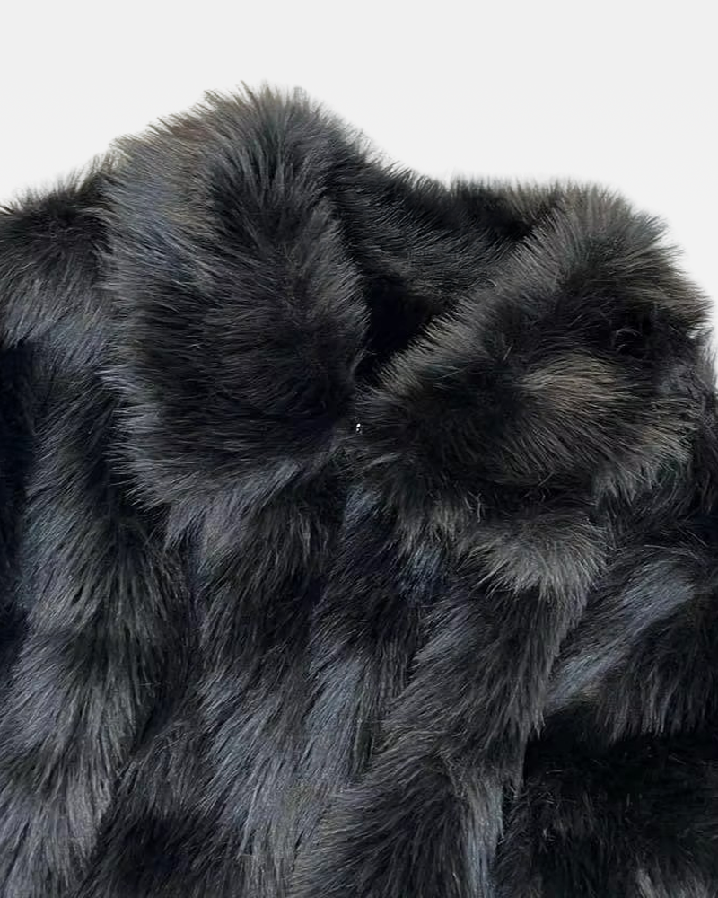 Goth Fur Jacket