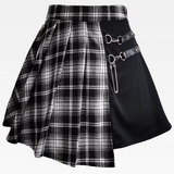 Goth Plaid Skirt