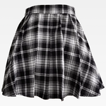 Goth Plaid Skirt