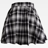 Goth Plaid Skirt