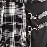 Goth Plaid Skirt