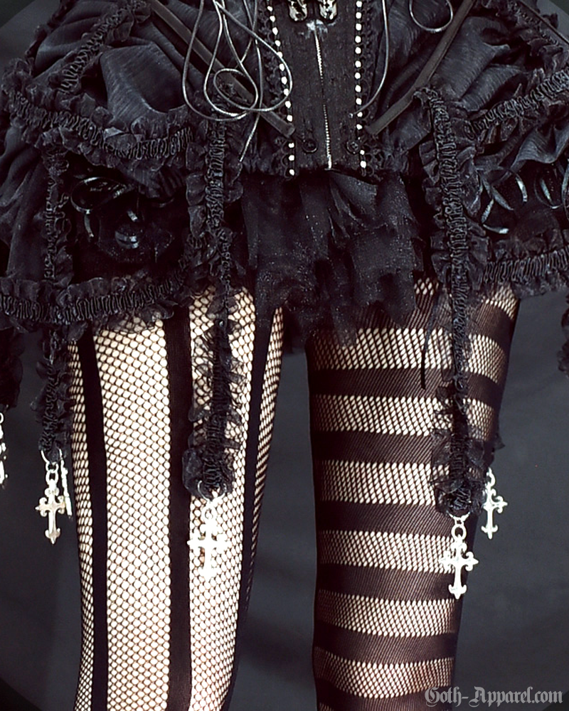 Goth Striped Tights