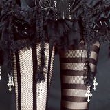 Goth Striped Tights