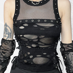 Goth Tank Top Women