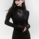 Goth Turtleneck