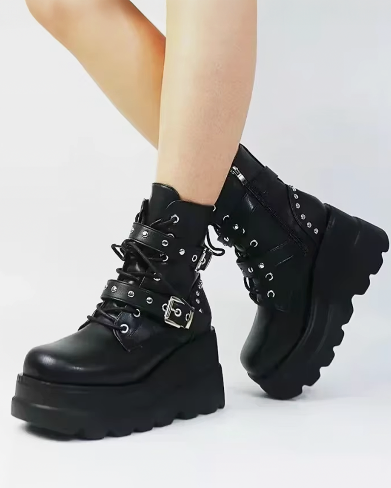 Gothic Ankle Boots