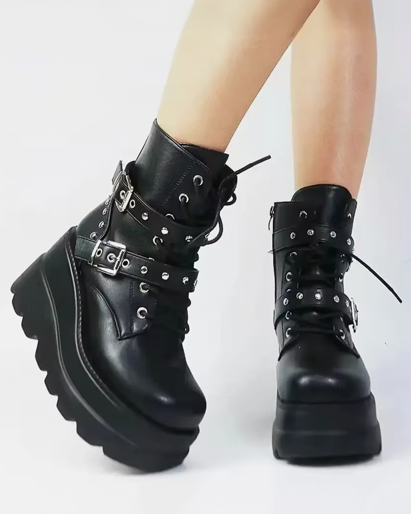 Gothic Ankle Boots