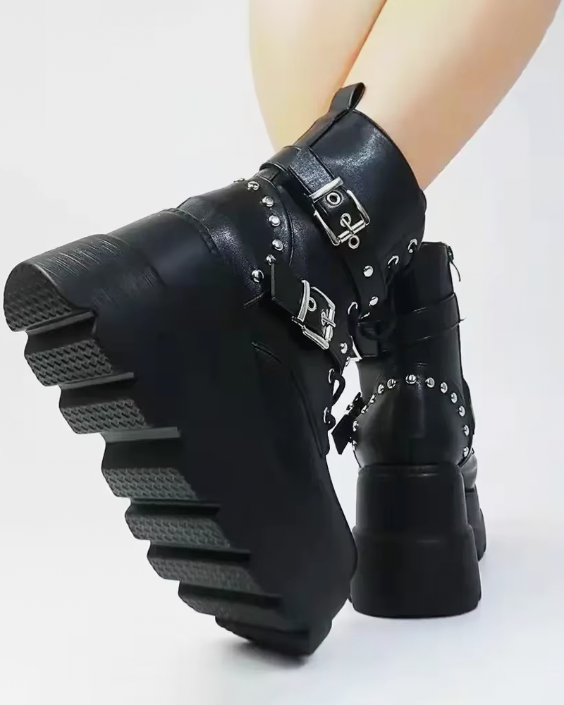 Gothic Ankle Boots