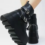 Gothic Ankle Boots