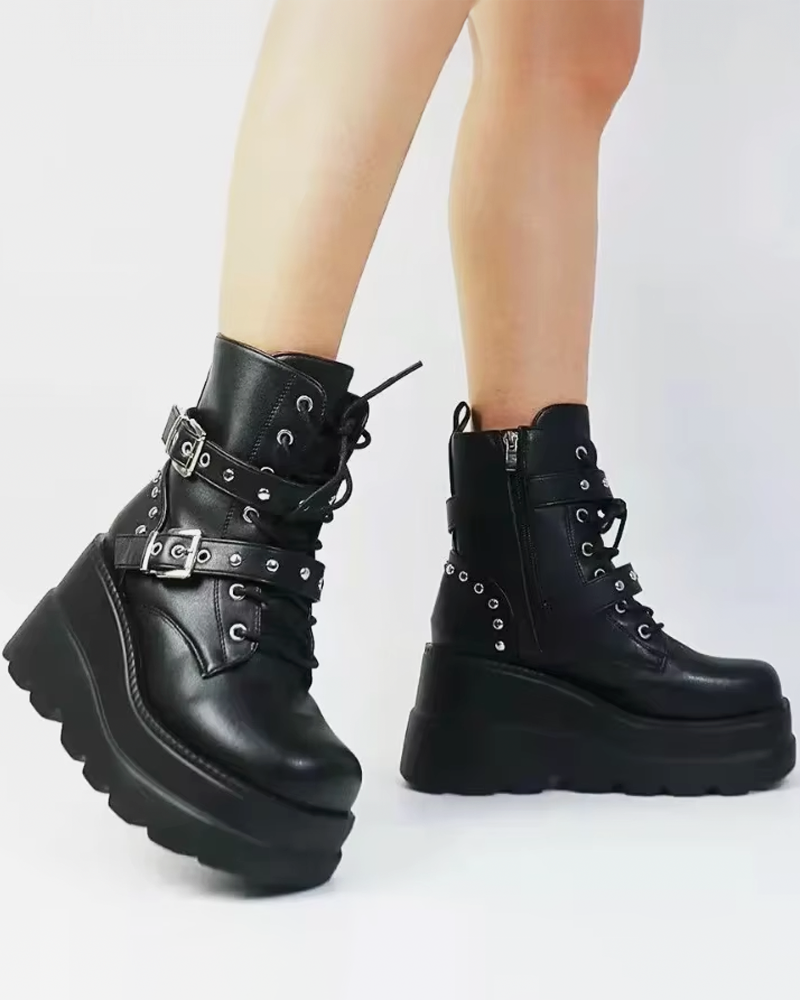 Gothic Ankle Boots