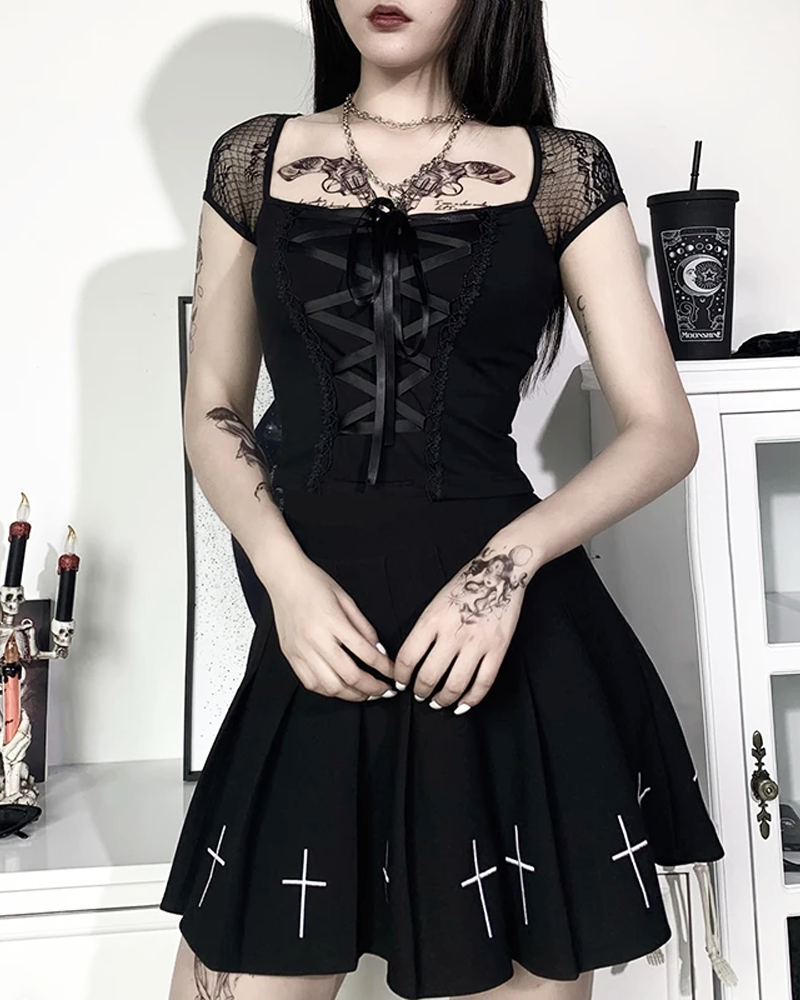 Gothic Crop Top