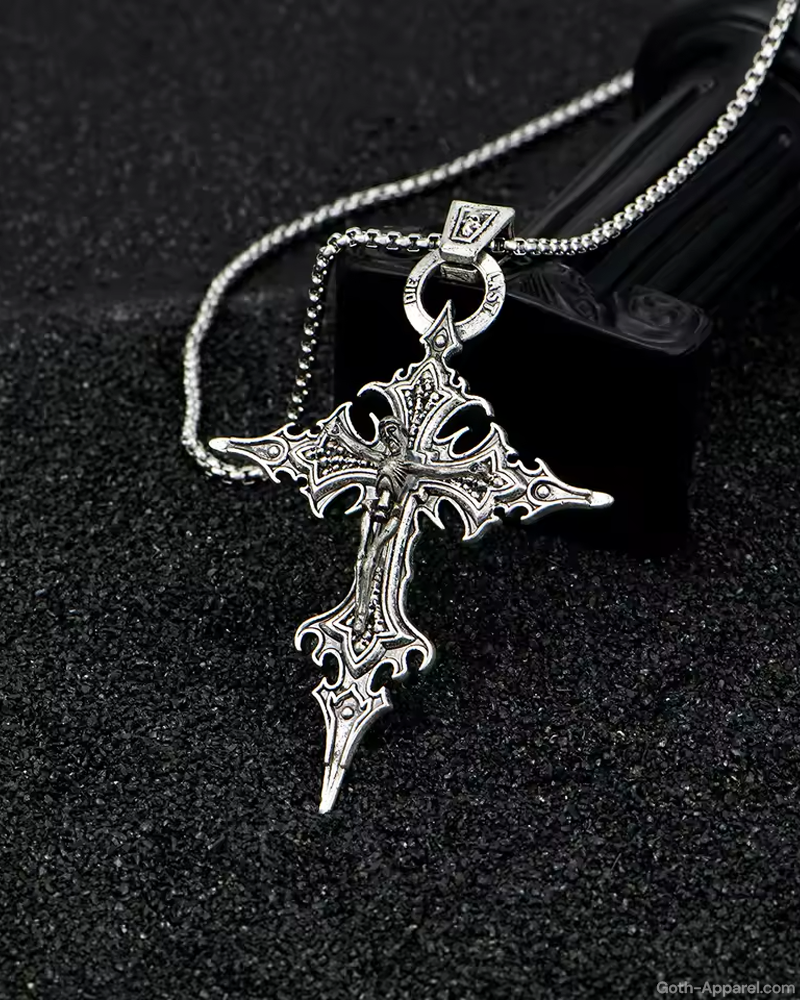 Gothic Cross Necklace