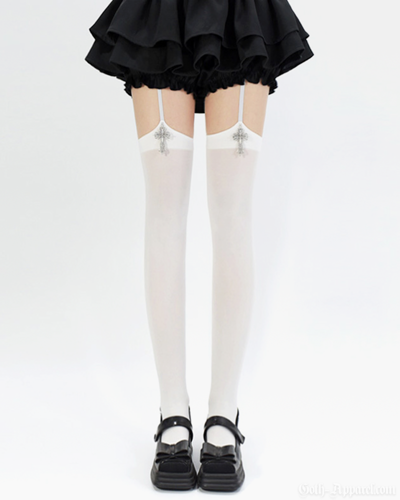 Gothic Cross Stockings