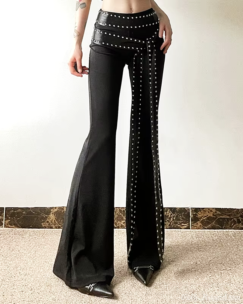 Gothic Flared Pants