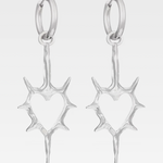 Gothic Heart Earrings