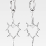 Gothic Heart Earrings