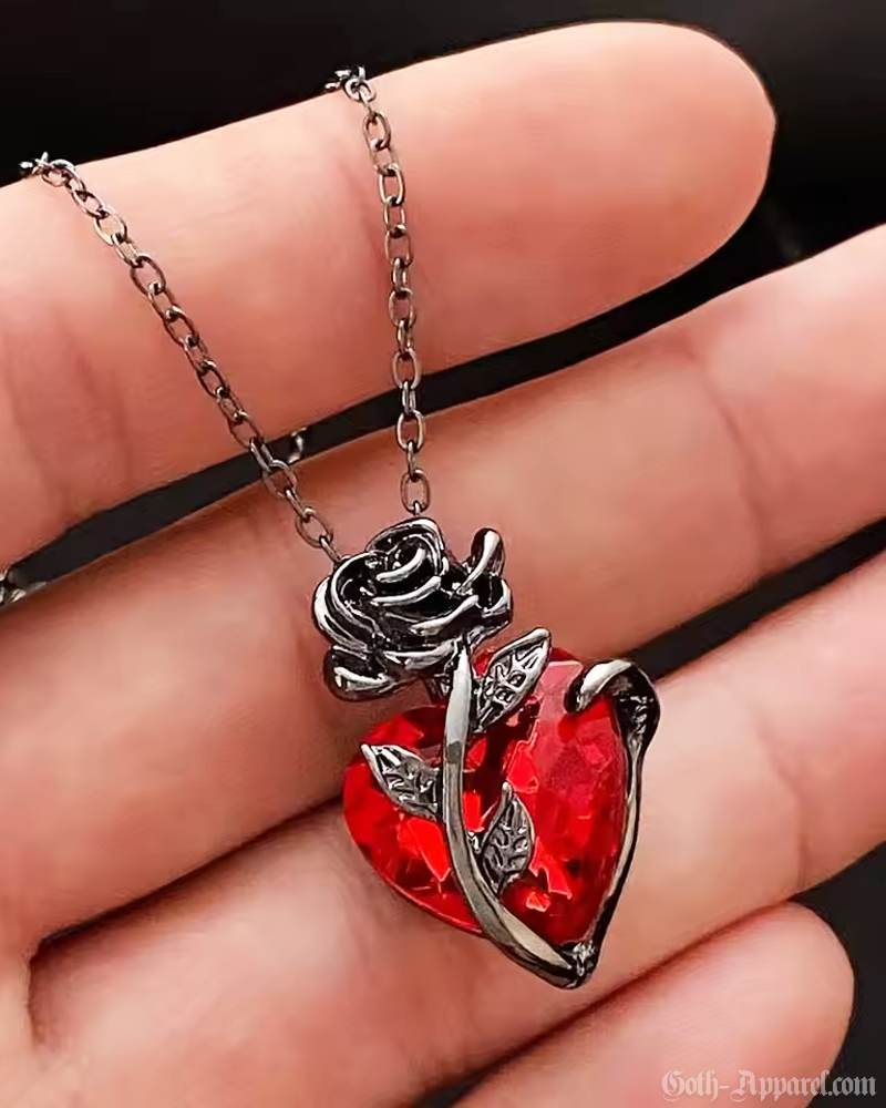 Gothic Heart Necklace