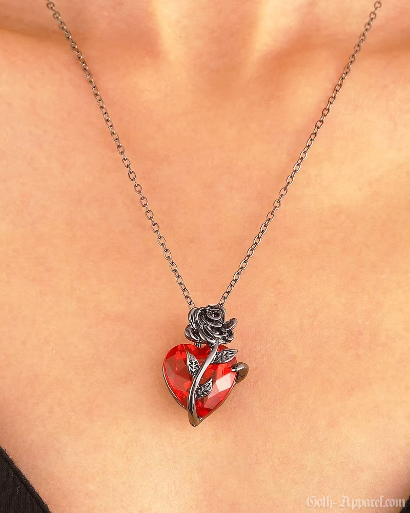 Gothic Heart Necklace