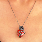 Gothic Heart Necklace