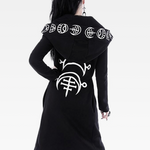 Gothic Hooded Cardigan