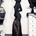 Gothic Hooded Dress