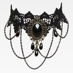 Gothic Lace Choker