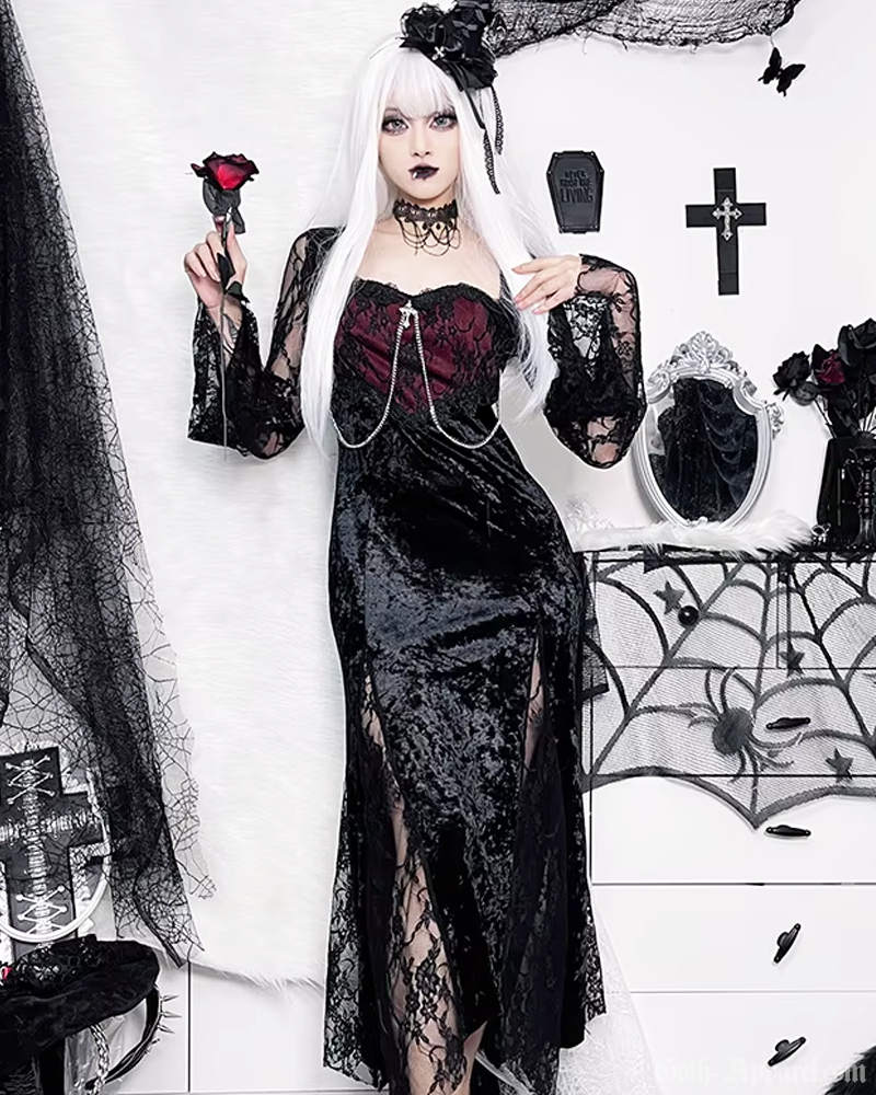 Gothic Lace Dress
