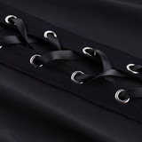Gothic Lace Up Pants