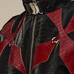 Gothic Leather Jacket Mens