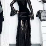 Gothic Maxi Dress