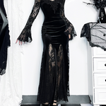 Gothic Maxi Dress
