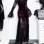 Gothic Maxi Dress
