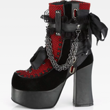 Gothic Platform Ankle Boots
