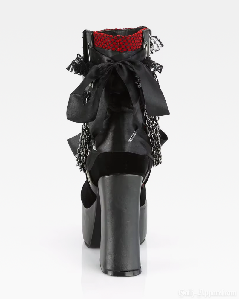 Gothic Platform Ankle Boots