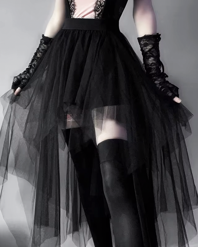 Gothic Tulle Skirt