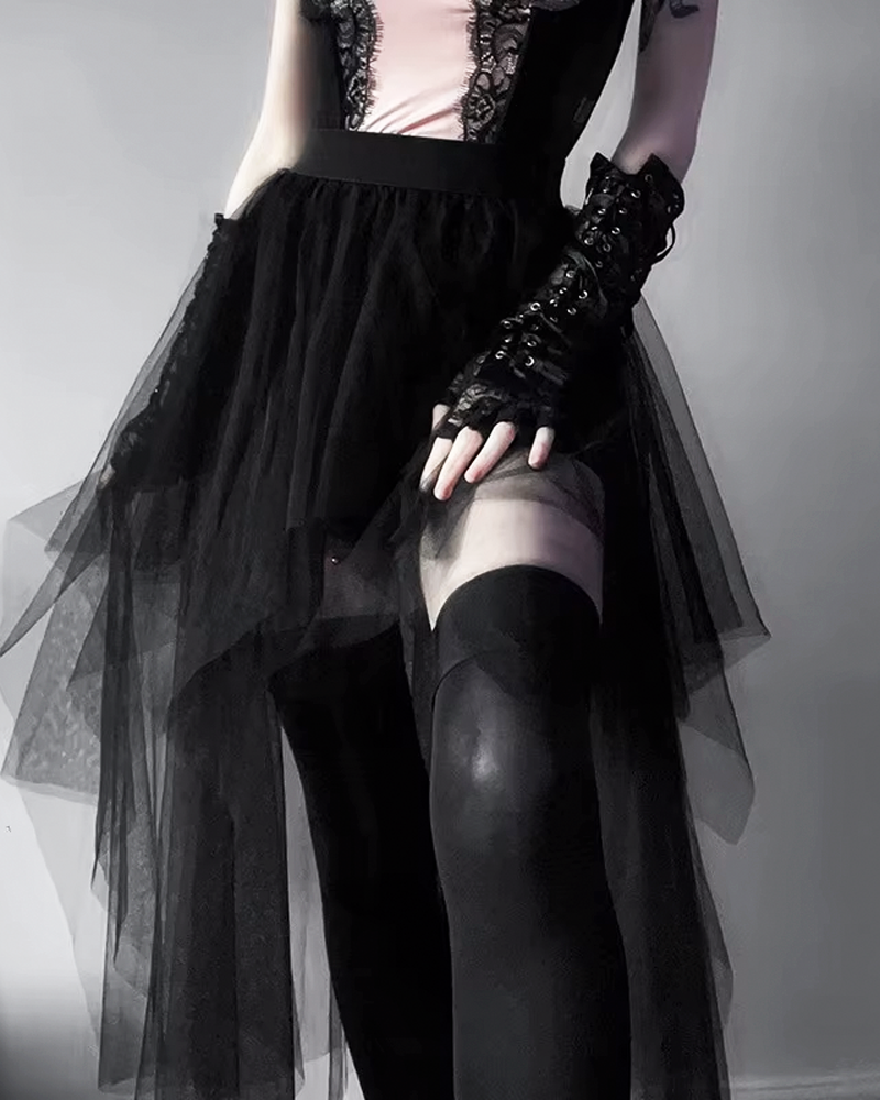 Gothic Tulle Skirt