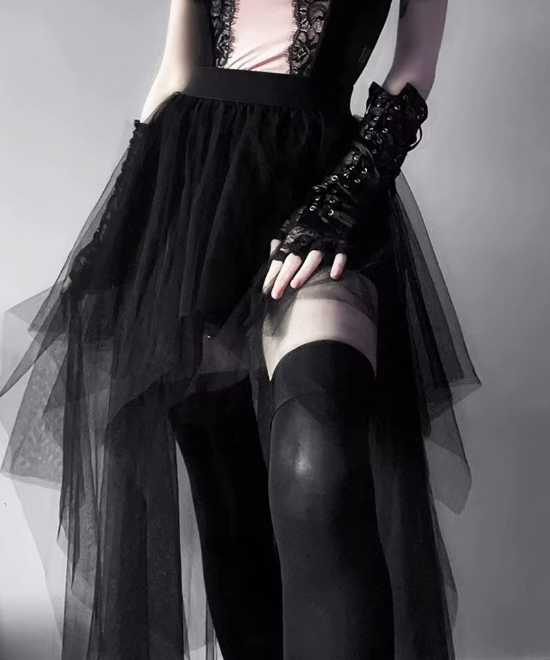 Gothic Tulle Skirt