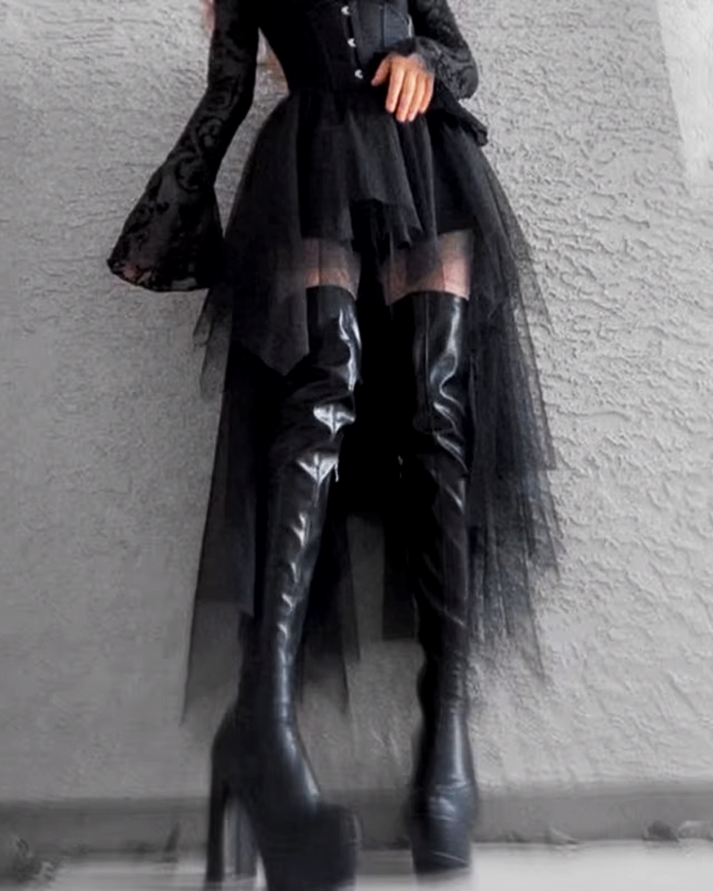 Gothic Tulle Skirt