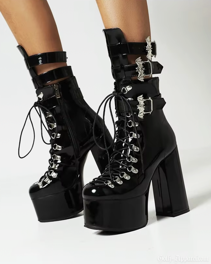 High Heel Boots Goth